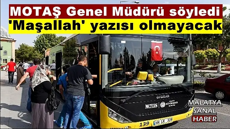 MOTAŞ Genel Müdürü açıkladı