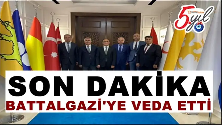 Battalgazi'ye Veda Etti