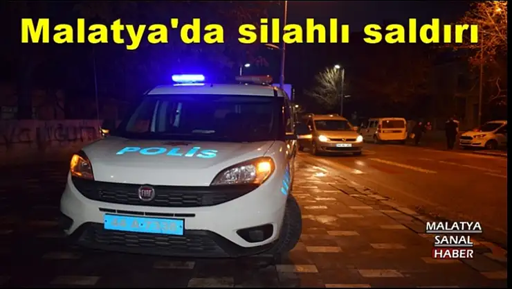 Malatya´da silahlı saldırı