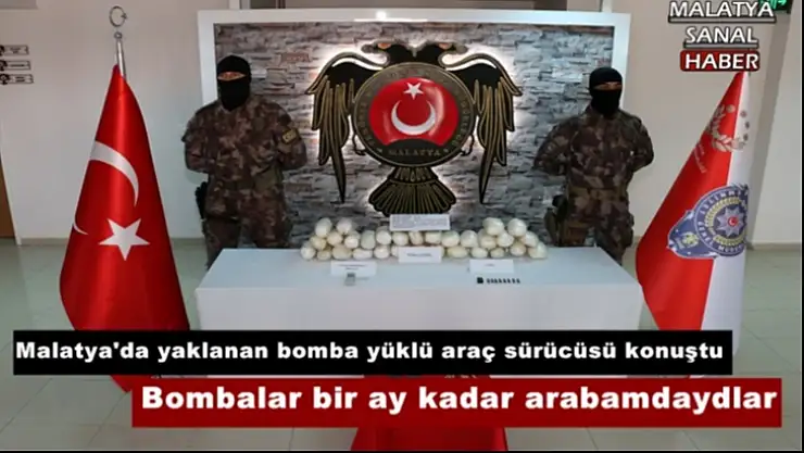 Malatya'da yaklanan bomba yüklü araç sürücüsü konuştu