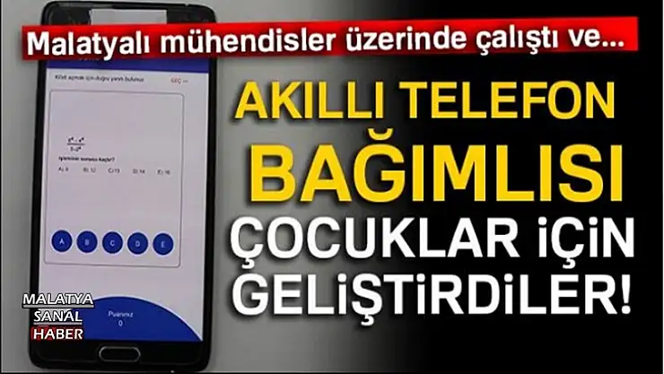Malatyalı mühendisler üzerinde çalıştı ve...