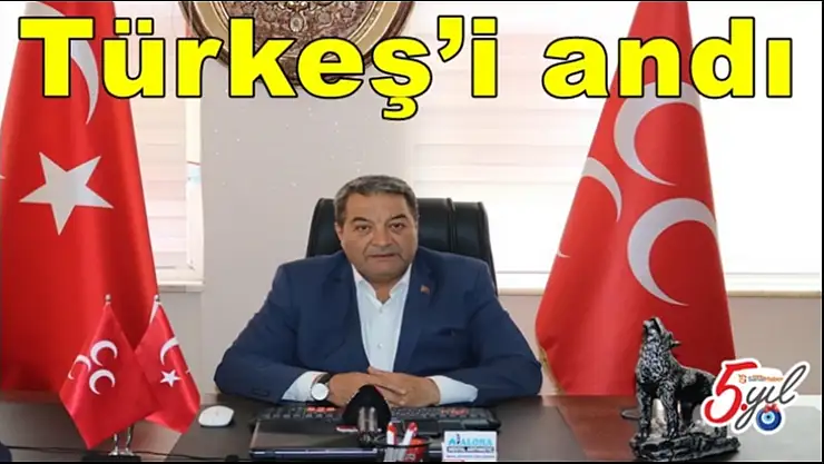 Türkeş´i andı