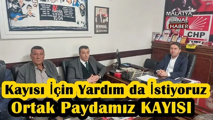 Kayısı İçin Yardım da İstiyoruz