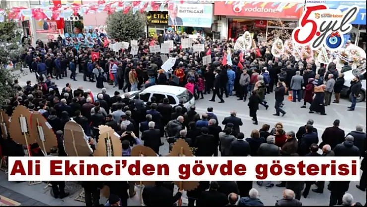 Ali Ekinci´den gövde gösterisi