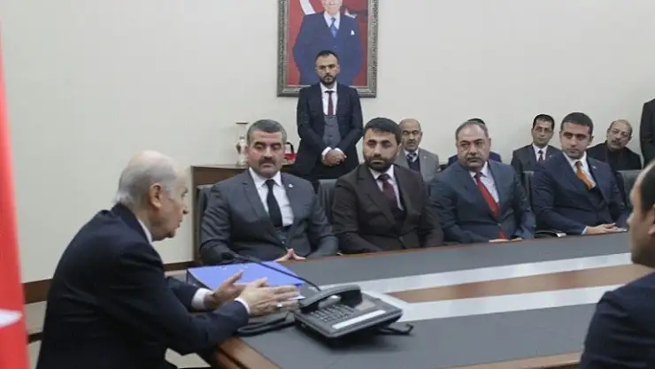 MHP Malatya İl Teşkilatından Bahçeli´ye ziyaret