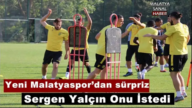 Yeni Malatyaspor´dan sürpriz