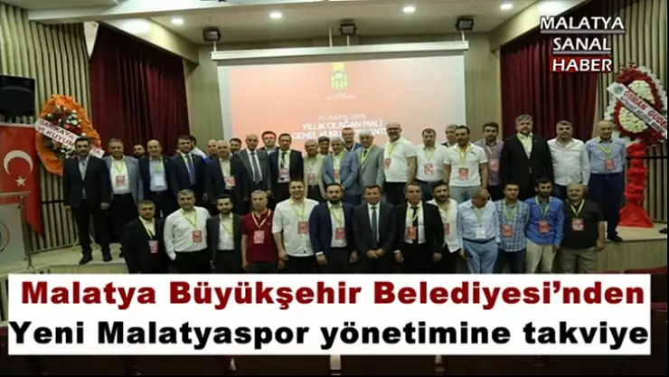 Malatya Büyükşehir Belediyesi´nden Yeni Malatyaspor yönetimine takviye