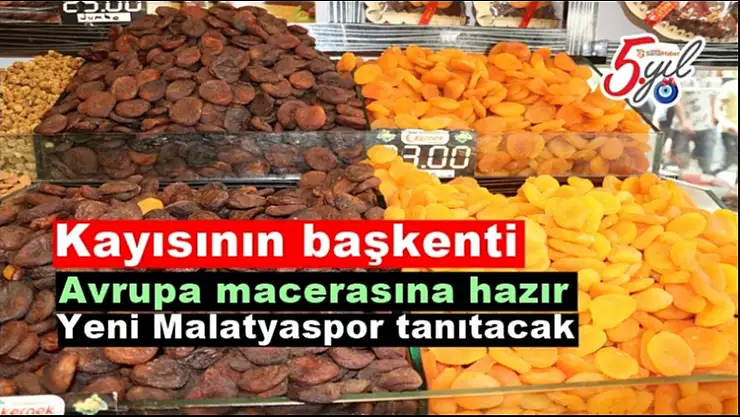 Kayısının başkenti Avrupa macerasına hazır