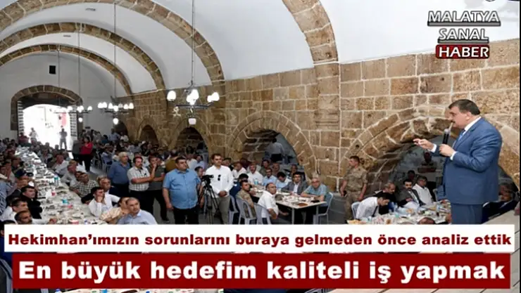 Başkan Gürkan 'En büyük hedefim kaliteli iş yapmak'