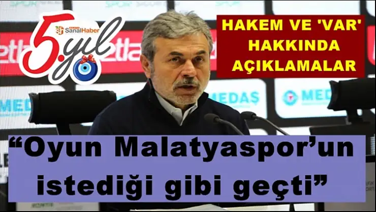 Aykut Kocaman'ın Maç Sonu Açıklamaları