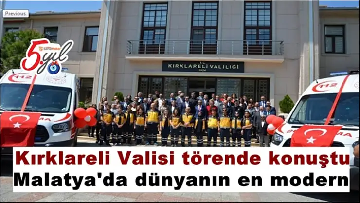 Malatya'da dünyanın en modern