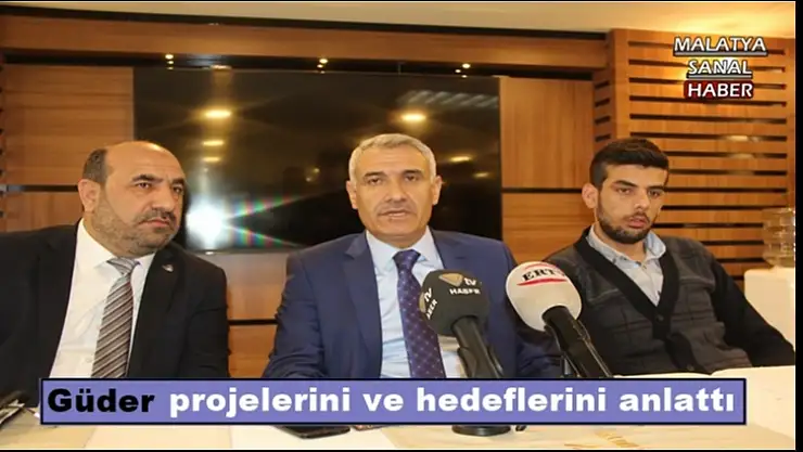 Güder projelerini ve hedeflerini anlattı