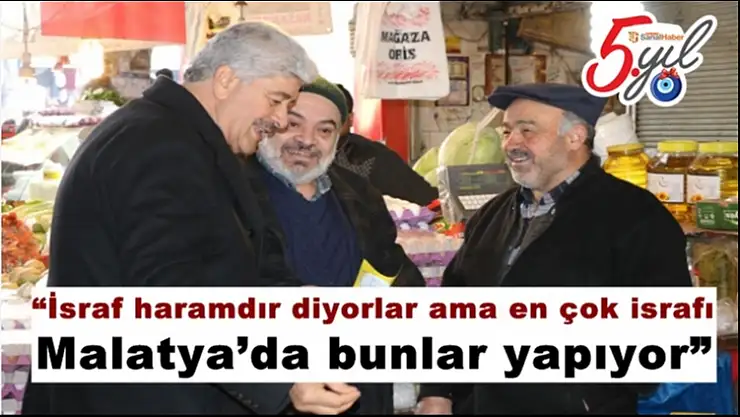 Ekinci´den israf açıklaması