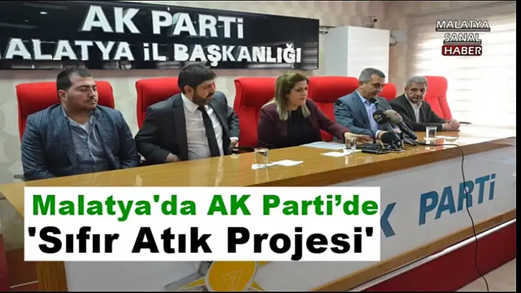 AK Parti´de sıfır atık projesi