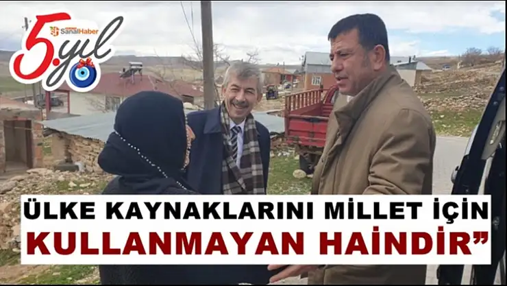 Cömertoğlu Kamu kaynaklarını millet için kullanmayan haindir