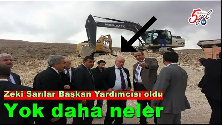 Zeki sarılar Başkan yardımcısı oldu