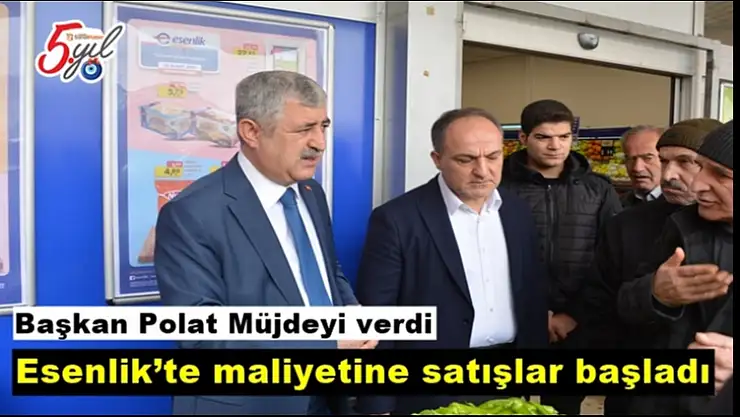 Başkan Polat Müjdeyi verdi