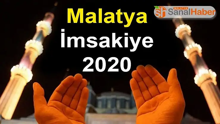 Malatya İmsakiye 2020