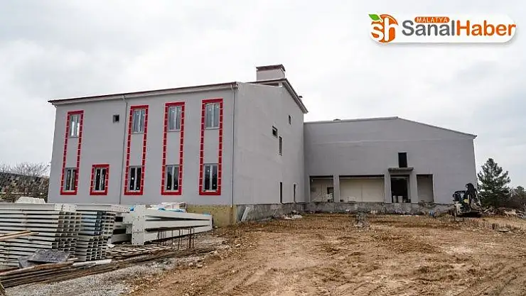Malatya İtfaiye Merkezinin yüzde 70'i tamamlandı