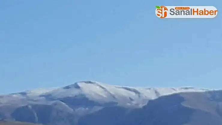 Malatya´ya yılın ilk karı yağdı