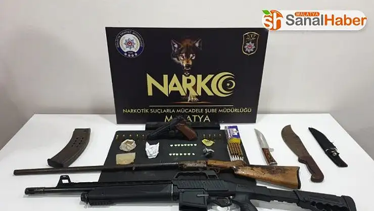 Malatya merkezli uyuşturucu operasyonu: 12 gözaltı