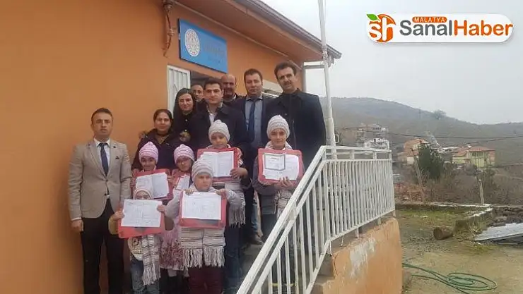 Malatya'nın ilçelerinde karne törenleri