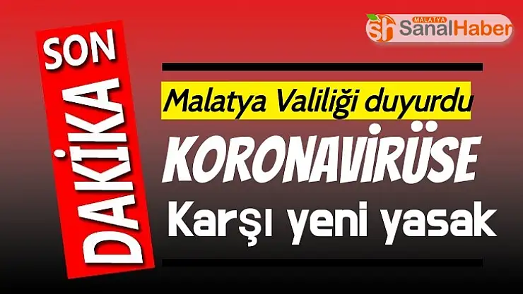 Malatya Valiliği Duyurdu