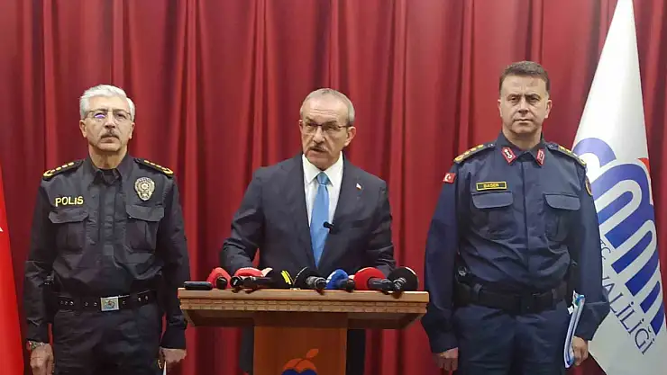 Malatya Valisi Seddar Yavuz, yılbaşı tedbirlerini açıkladı