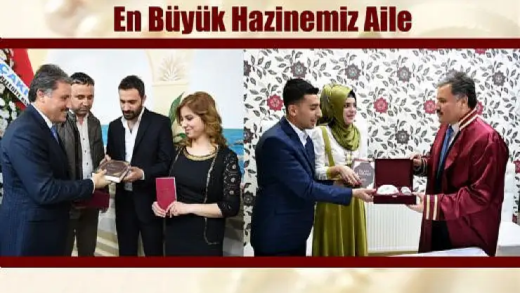 BÜYÜKŞEHİR BELEDİYESİ´NDEN YENİ EVLENEN ÇİFTLERE ANLAMLI HEDİYELER