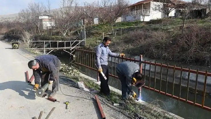 '	 DERME SULAMA KANALI GÜVENLİ HALE GETİRİLİYOR'