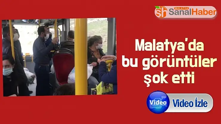 Malatya´da bu görüntüler şok etti