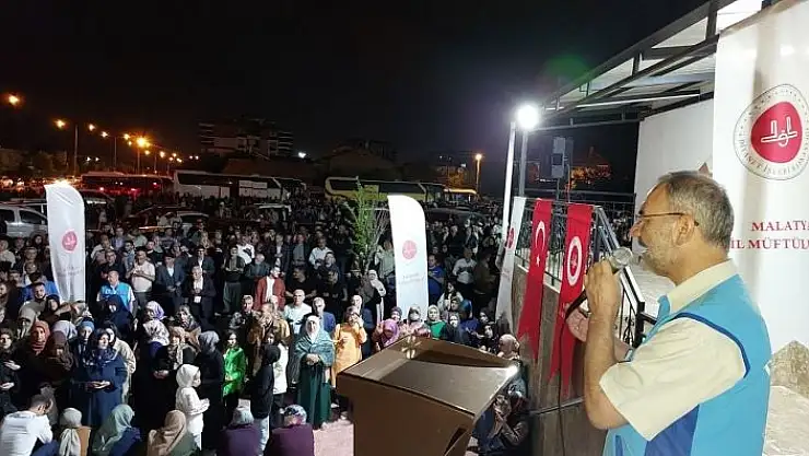 'Malatyadan ilk Hac kafilesi dualarla uğurlandı'