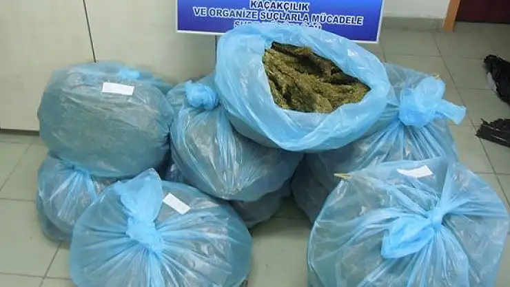 MALATYA'DA 52 KG ESRAR ELE GEÇİRİLDİ 