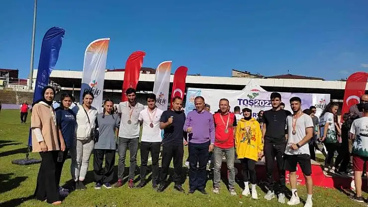 'Malatyalı sporcudan gümüş madalya'