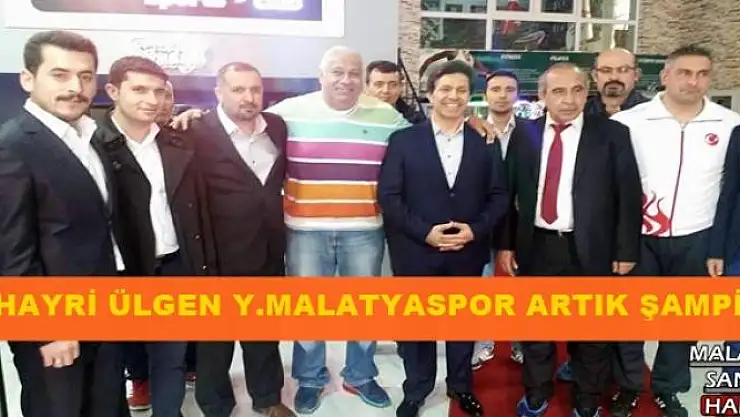 Hayri Ülgen'e göre Evkur Yeni Malatyaspor 'şampi...'