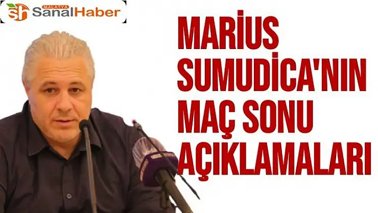 Marius Sumudica Golü yedikten sonra gardımız düştü