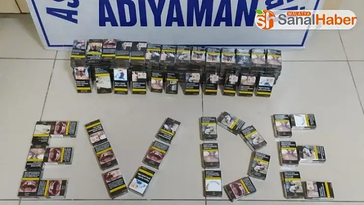Marketten sigara çalan şahıslar yakalandı