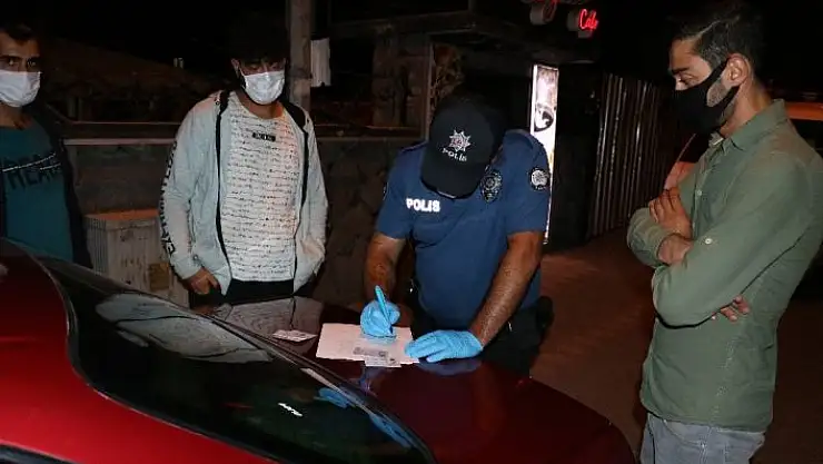 'Maske cezası kesilen sürücüden polise, ''Helal olsun'' sitemi'