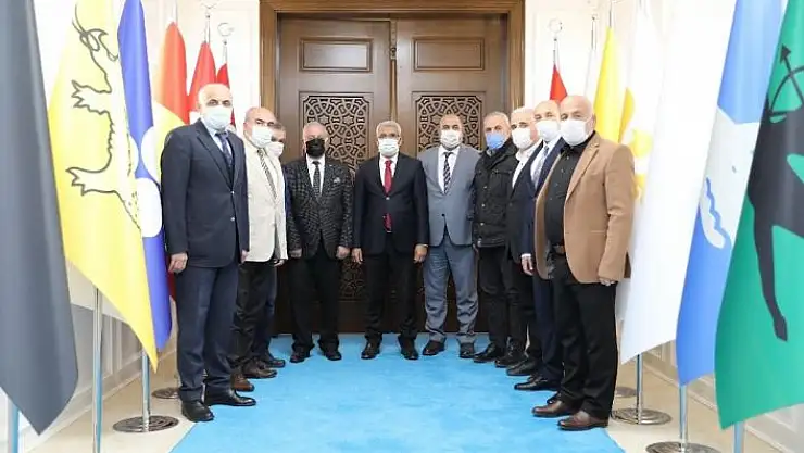'MASKF´dan Başkan Güder´e anlamlı ziyaret'