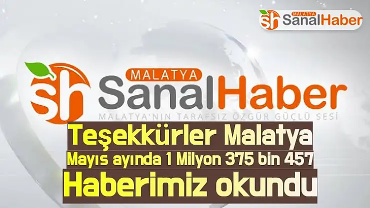 Mayıs ayında 1 Milyon 375 bin 457 Haberimiz okundu