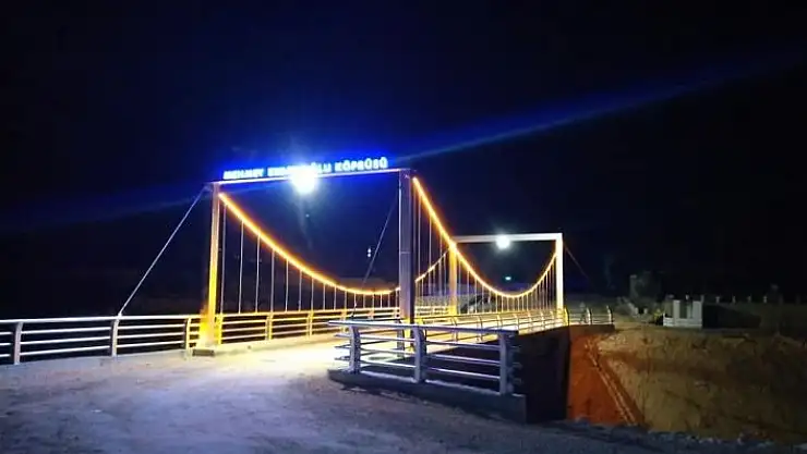 'Mehmet Erdemoğlu Köprüsü hizmete açıldı'