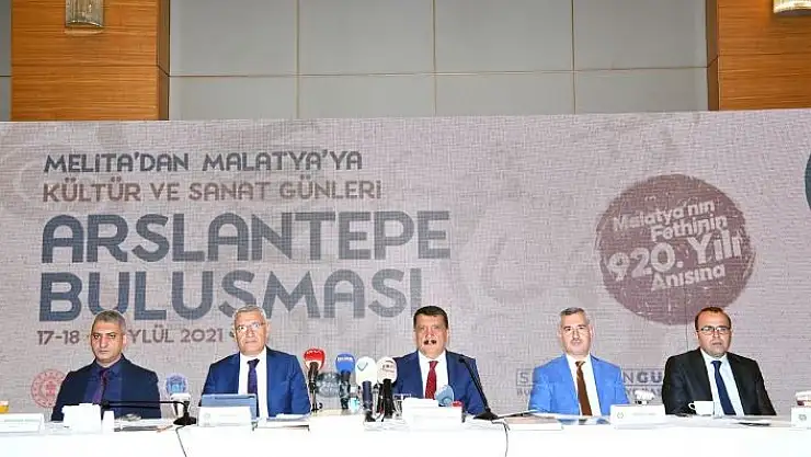 'Melita´dan Malatya´ya Kültür ve Sanat Günleri Arslantepe buluşması için basın toplantısı gerçekleştirildi'