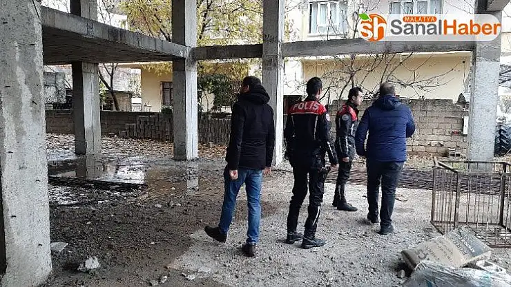 Merdiven demiri hırsızlarına suçüstü