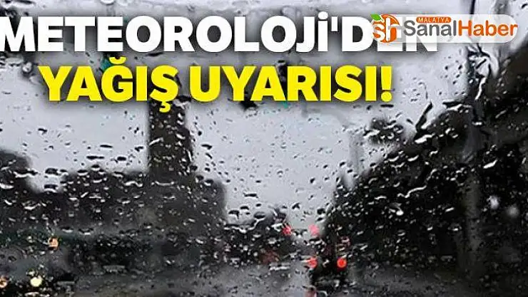 Meteorolojiden 5 il için yağış uyarısı