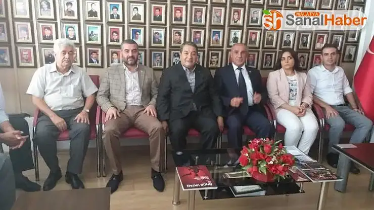 MHP heyetinden şehit ve gazi derneğine ziyaret