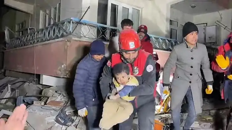 'Mikail bebek böyle kurtarıldı'