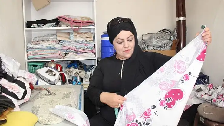 'Mikro krediyle açtığı iş yeri küle döndü, pes etmedi yeni bir iş yeri açtı'