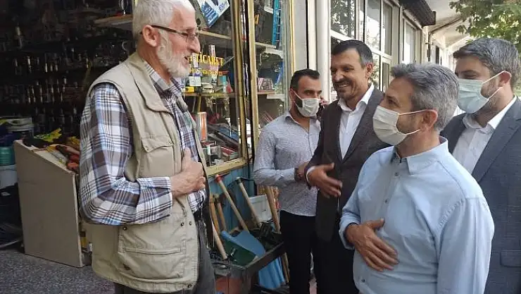 'Milletvekili Aydın Gölbaşı ilçesinde vatandaşları dinledi'