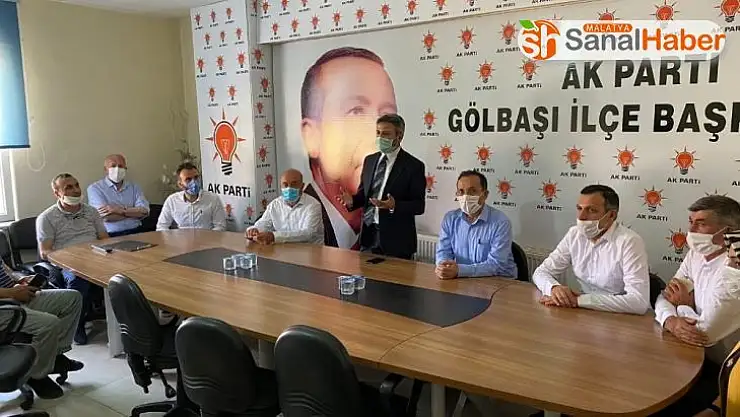 Milletvekili Aydın, Gölbaşı'nda temaslarda bulundu