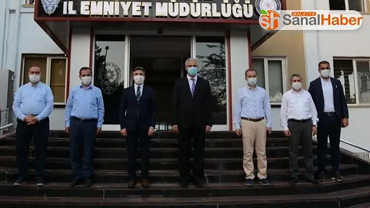 Milletvekili Aydın, Müdür Ergüder'i ziyaret etti